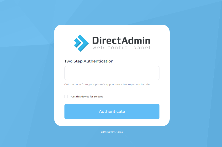 two step authentication